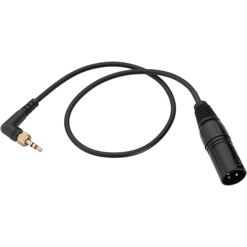 Senal Right-Angle Locking 3.5mm TRS to 3-Pin XLR Output Cable for Camera-Mount Receiver