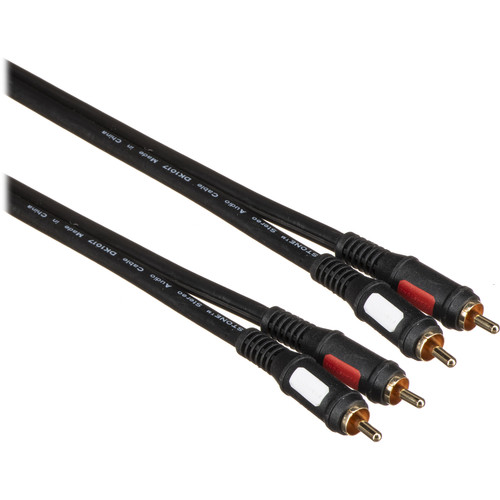 Pearstone 2 RCA Male to 2 RCA Male Audio Cable